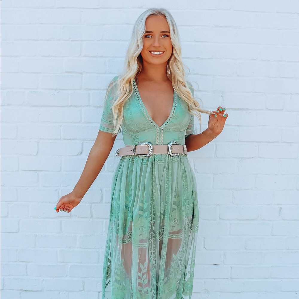 Dreaming In Color Maxi:Sage
